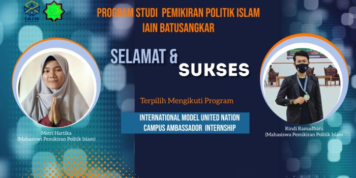 Amazing, Mahasiswa Pemikiran Politik Islam IAIN Batusangkar Ukir Prestasi Internasional