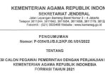 Hasil Seleksi PPPK Kemenag Telah Keluar, Berikut Link Pengumuman Kelulusannya