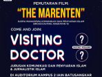 Datangkan Dua Orang Guru Besar UGM dan IKJ Serta Lakukan Pemutaran Film, Acara Visiting Doctor KPI dan JI Gemparkan IAIN Batusangkar